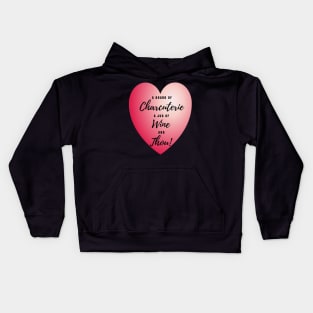 Charcuterie Wine and Thou Kids Hoodie